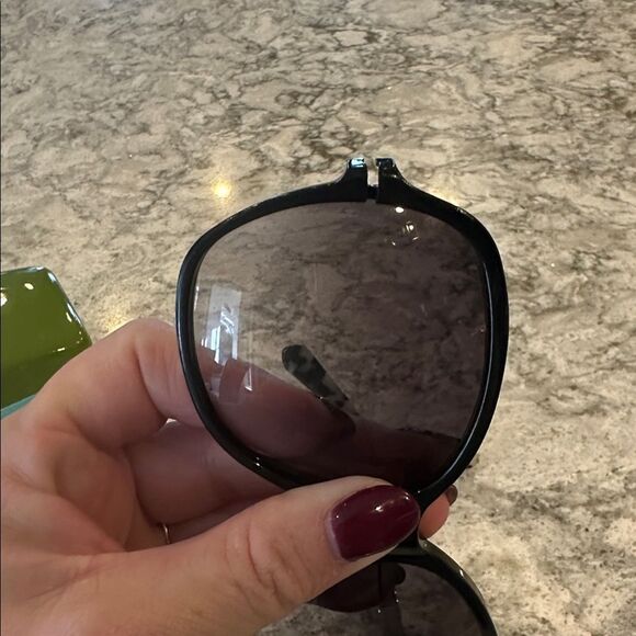 Kate Spade Women’s Sunglasses Black/Tortoise Arms w/ Case – Broken Hinge Repair main image 4